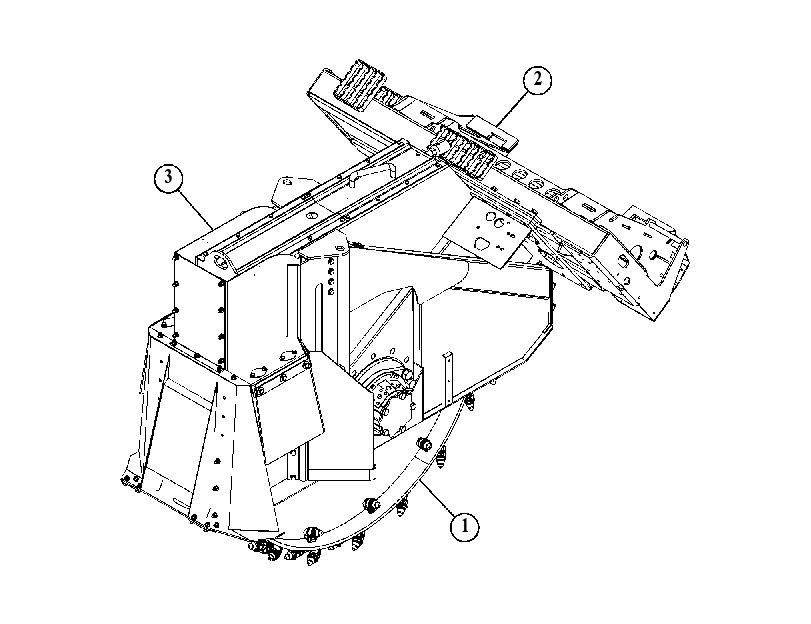 FRAME GP-WHEEL SAW 5802431 CAT