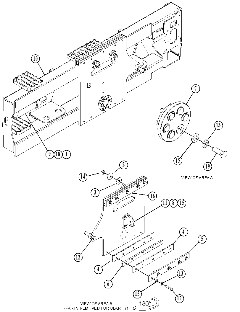 FRAME GP-COLD PLANER 5802425 CAT