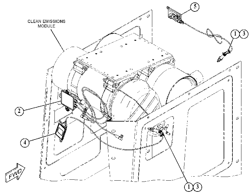 SENSOR GP-NITROGEN OXIDE 5843040 CAT