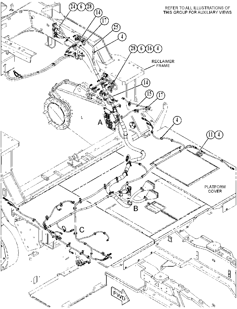 WIRING GP-CENTER 5334020 CAT