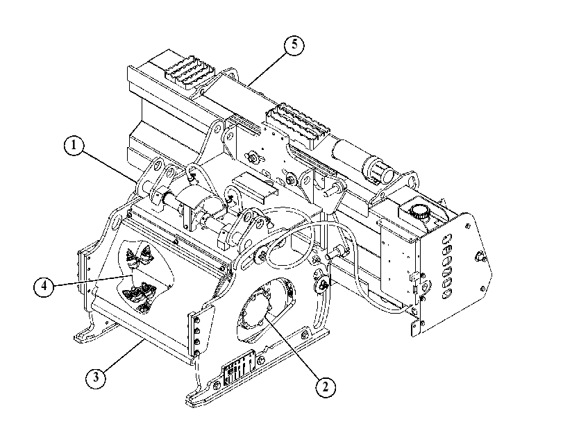 FRAME AR-COLD PLANER 5295910 CAT