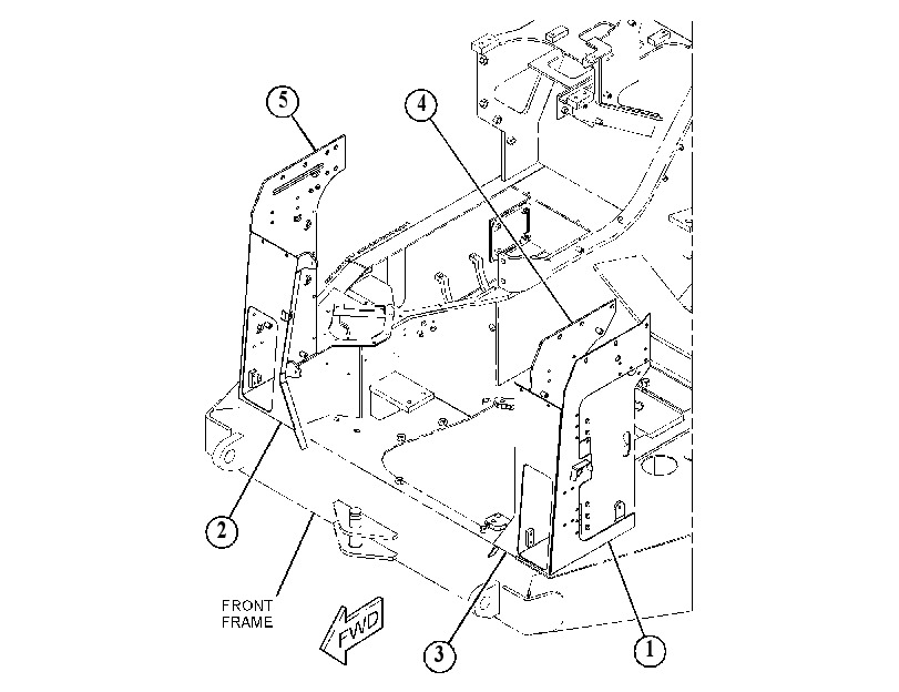 KIT-RADIATOR GUARD 4574681 CAT