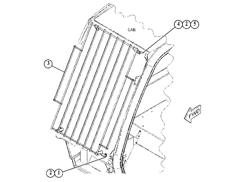 KIT-WINDOW GUARD 5688813 CAT