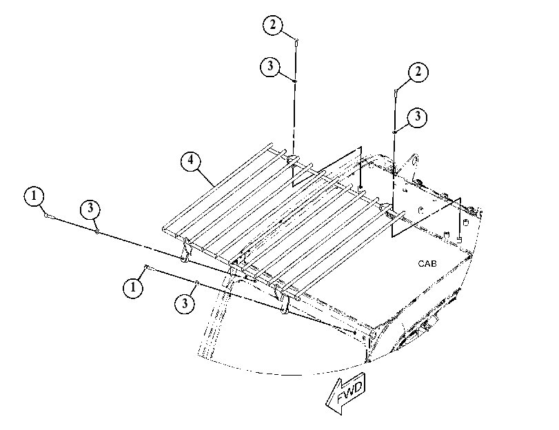 KIT-OVERHEAD GUARD 5688789 CAT