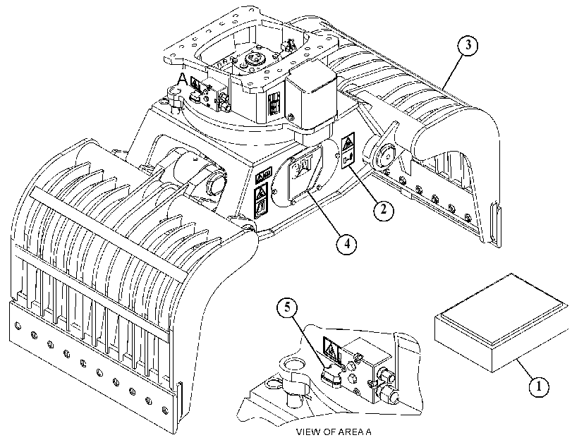 GRAPPLE AR-DEMOLITION 3677531 CAT
