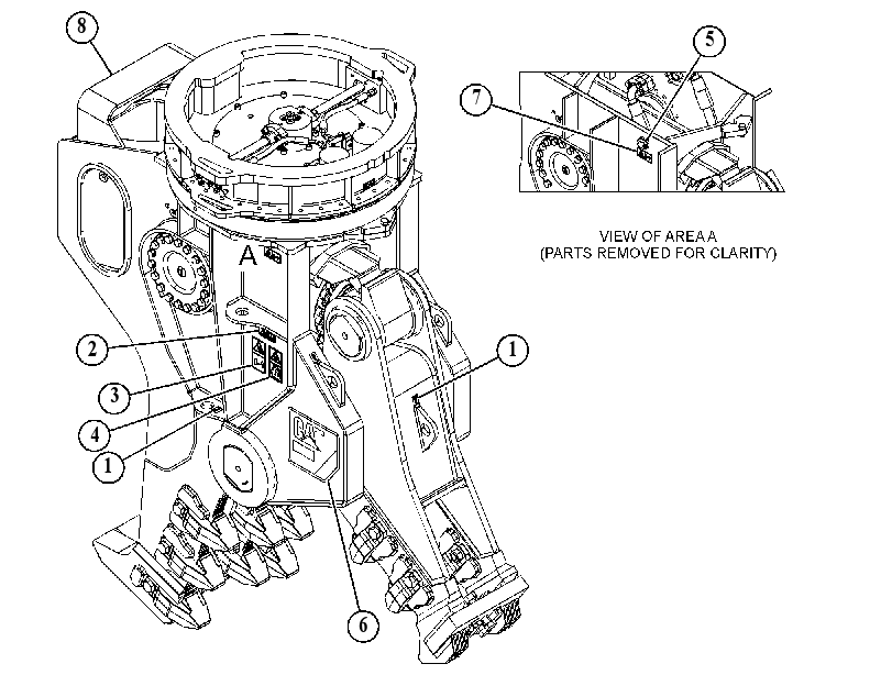 PULVERIZER AR-HYDRAULIC 3345813 CAT