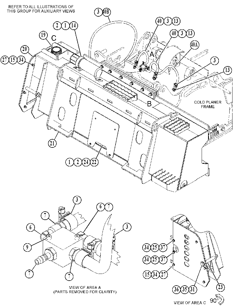 FRAME GP-COLD PLANER 5295911 CAT
