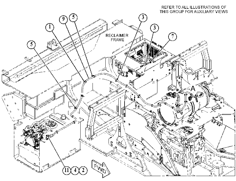 Проводка модуля AdBlue 5334030 CAT