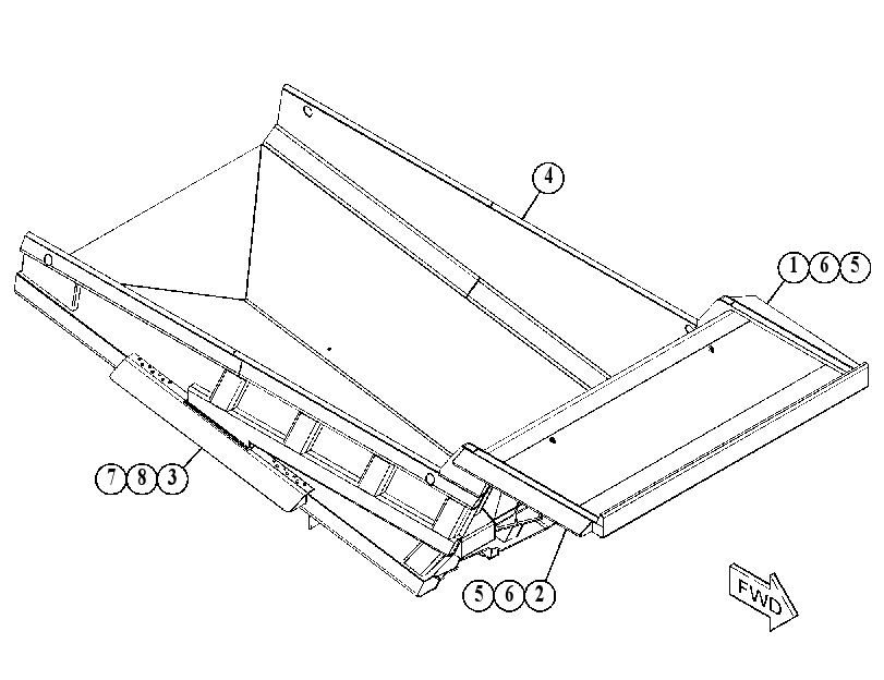 BODY GP-TRUCK 5403143 CAT