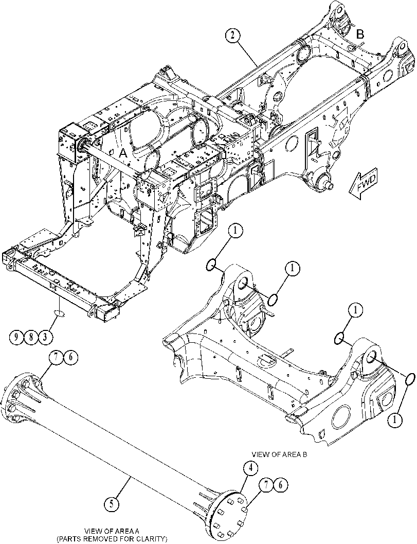 Рама 2723243 CAT