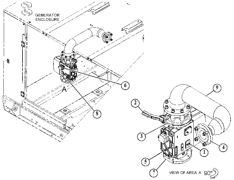 VALVE GP-SHUTOFF 5634390 CAT