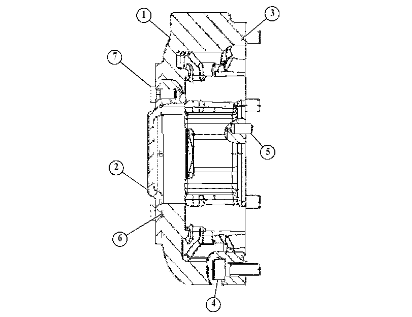 FLANGE GP 5635154 CAT