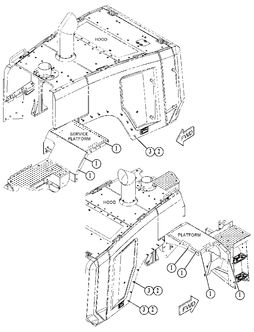 FASTENER GP-FENDER 5839809 CAT