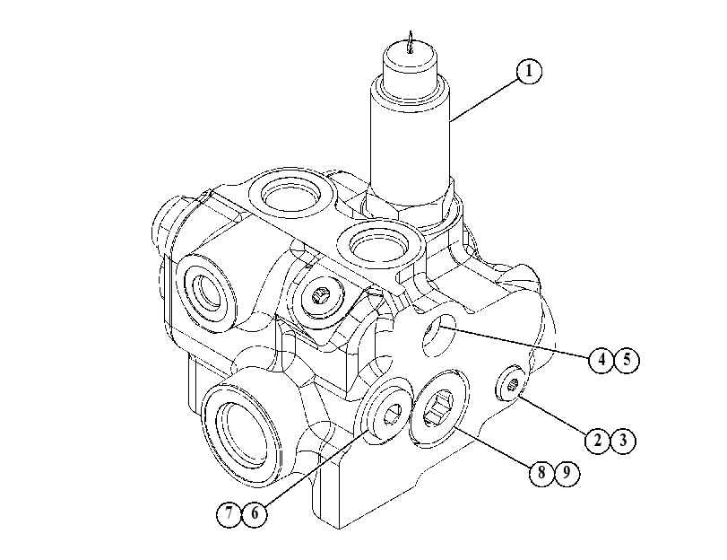 VALVE GP-ACCUMULATOR CHARGING 5892127 CAT