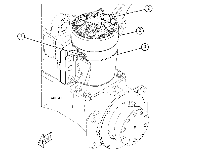 CYLINDER GP-AXLE LOCK 5674544 CAT