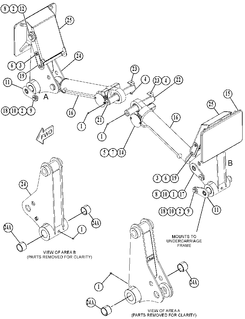 STABILIZER GP-EXCAVATOR 5170014 CAT