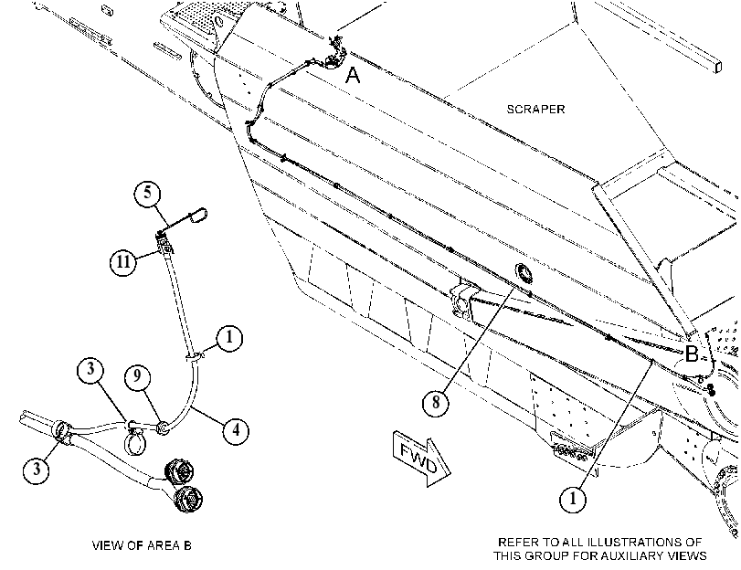WIRING GP-SCRAPER 5749670 CAT
