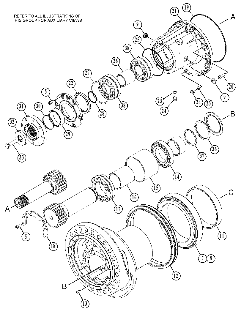 DRIVE GP-ROTOR 5900217 CAT
