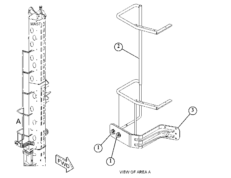 GUARDRAIL GP 5890928 CAT