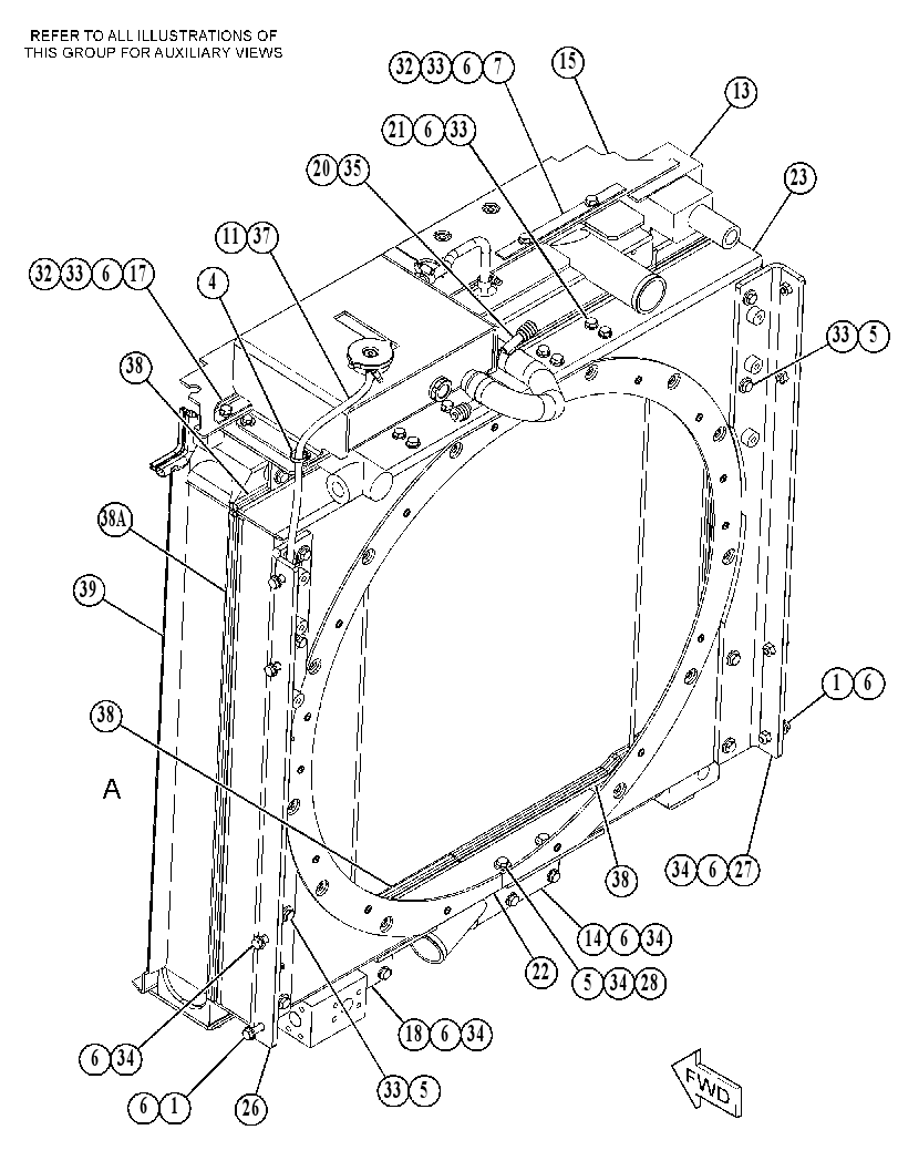 COOLING GP 5429150 CAT