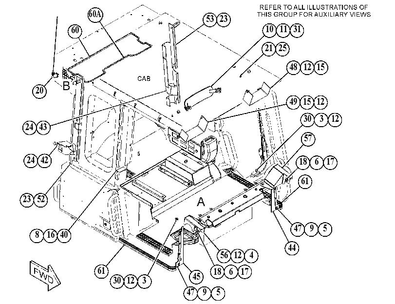 INSTALLATION GP-CAB 5067615 CAT