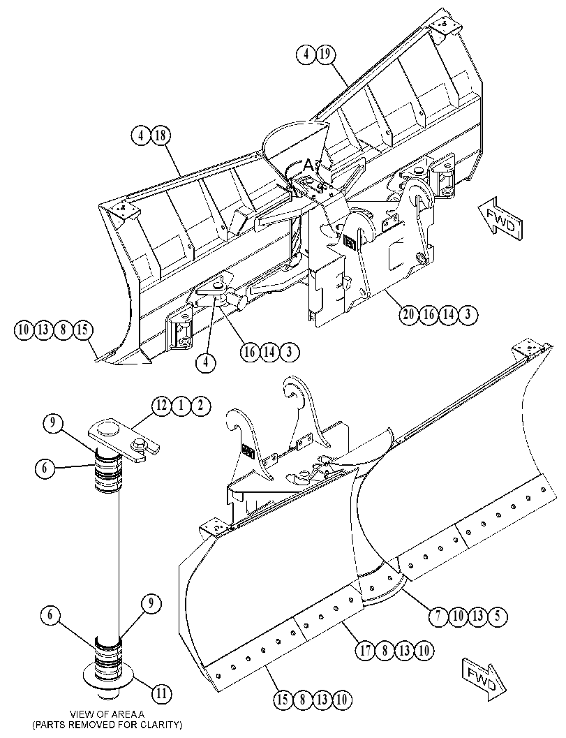 BLADE GP-UNIVERSAL 5584312 CAT