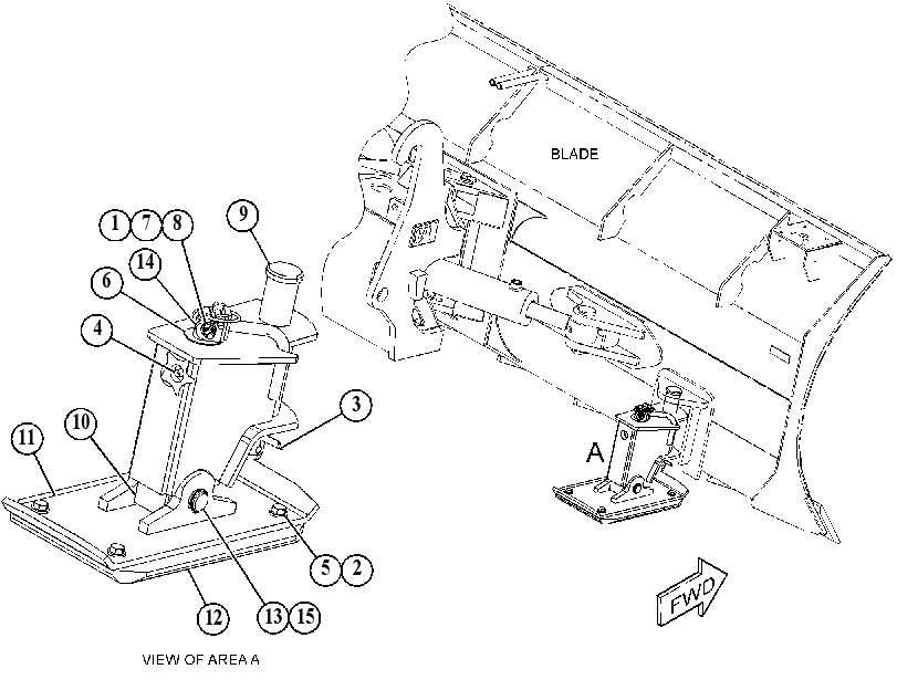 PLATE GP-SKID 2200873 CAT