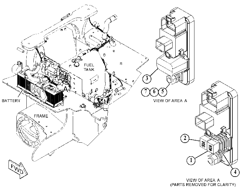 Реле 5648403 CAT