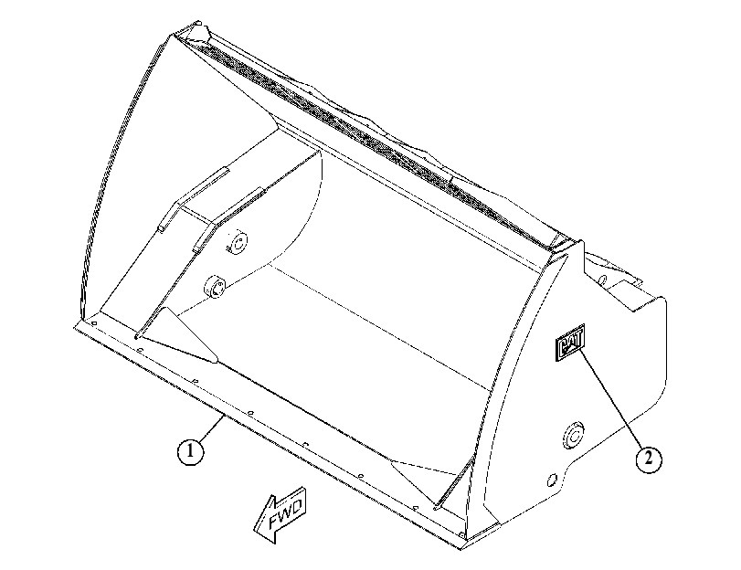 BUCKET AS-MULTIPURPOSE 5795835 CAT