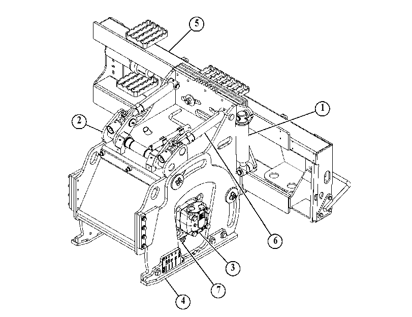 FRAME GP-COLD PLANER 5295762 CAT
