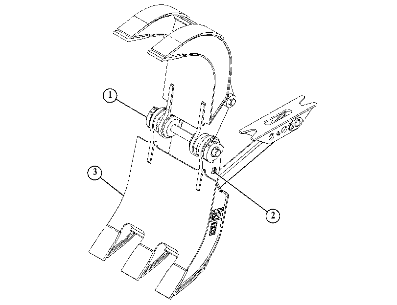 GRAPPLE AR-HYDRAULIC 5901855 CAT