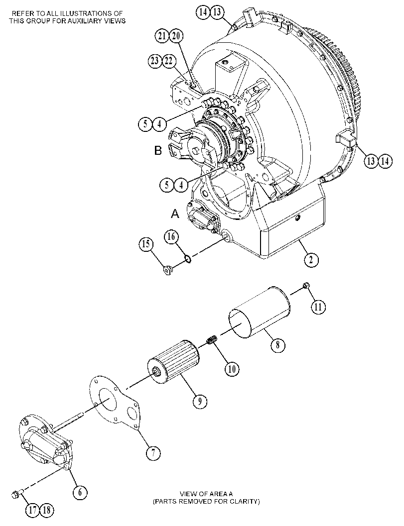 Гидротрансформатор 1165809 CAT