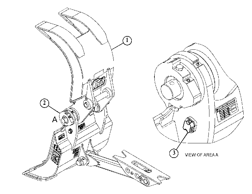 GRAPPLE AR-HYDRAULIC 5901850 CAT