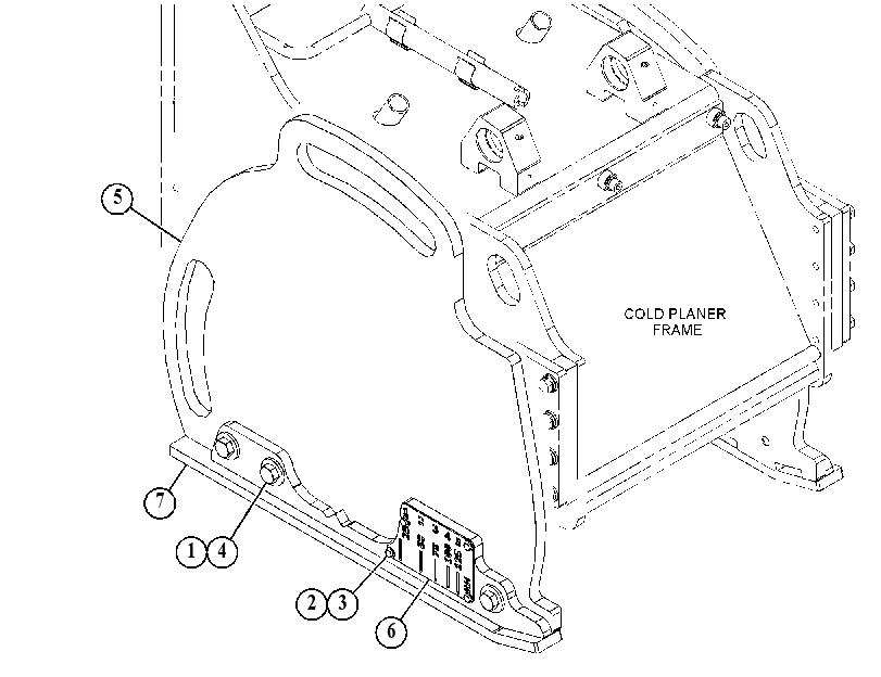 PLATE GP 5916439 CAT
