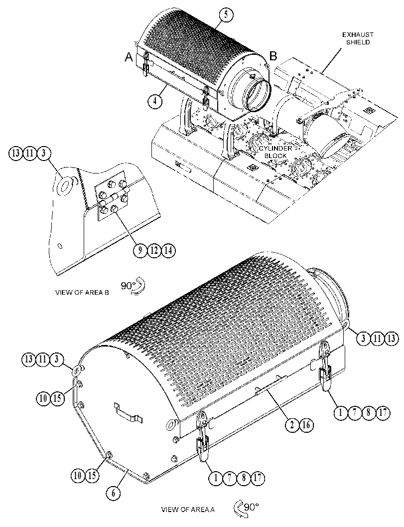 HOUSING GP-AIR CLEANER 5713683 CAT