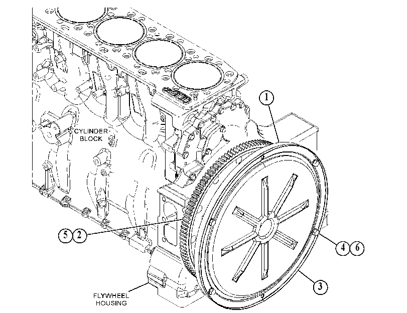 ADAPTER GP-FLYWHEEL 5819070 CAT