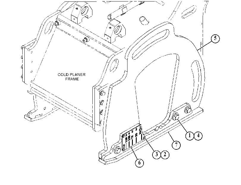 PLATE GP 5916440 CAT
