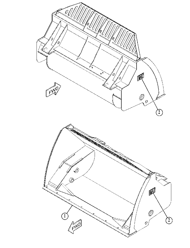 BUCKET AS-MULTIPURPOSE 5795836 CAT