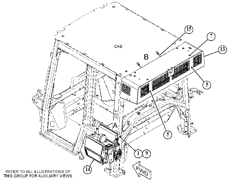Кондиционер с креплением 5765421 CAT