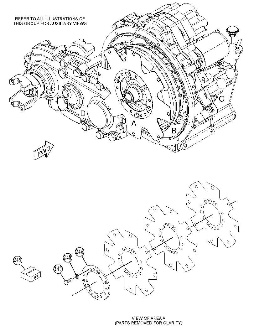 TRANSMISSION GP-POWER SHIFT 5212312 CAT