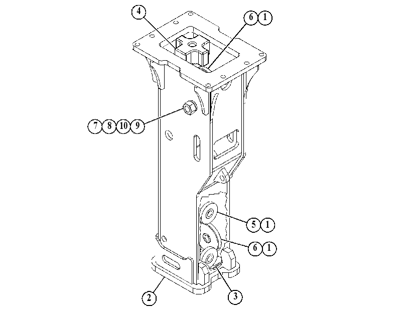 HOUSING GP-HAMMER 5444629 CAT