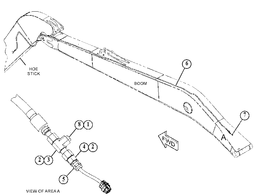 WIRING GP-BOOM 5764818 CAT