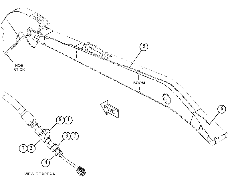 WIRING GP-BOOM 5912309 CAT