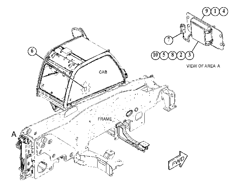 SENSOR GP-OBJECT DETECTION 5887412 CAT