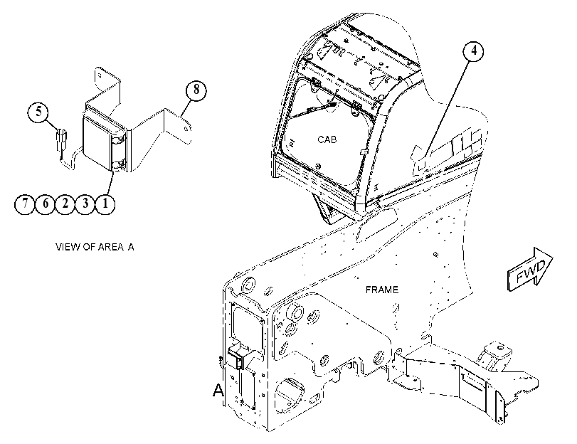 SENSOR GP-OBJECT DETECTION 5887408 CAT