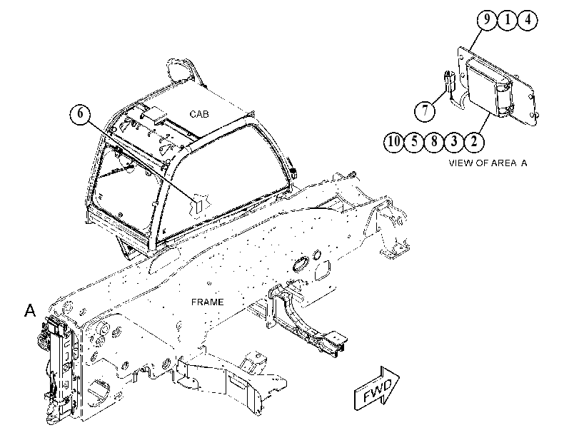 SENSOR GP-OBJECT DETECTION 5887413 CAT