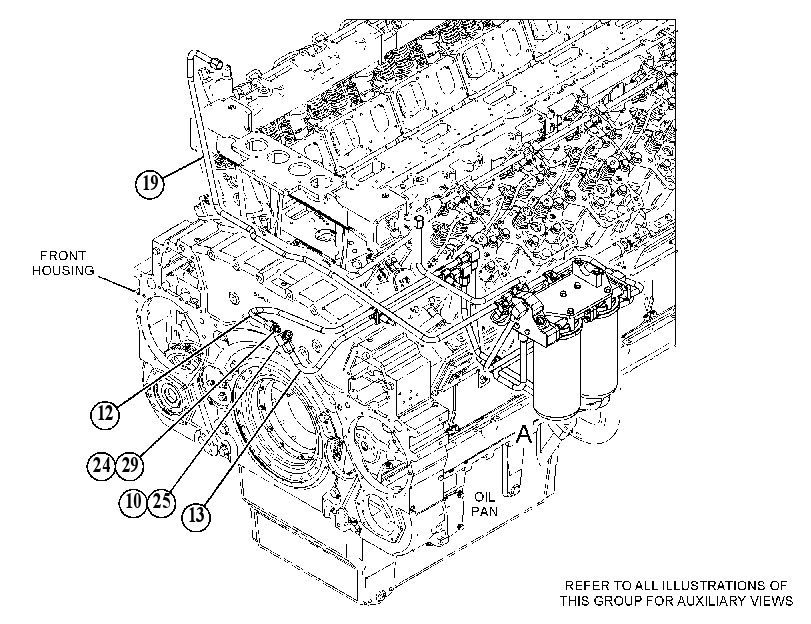 FILTER & MTG GP-FUEL 5867807 CAT