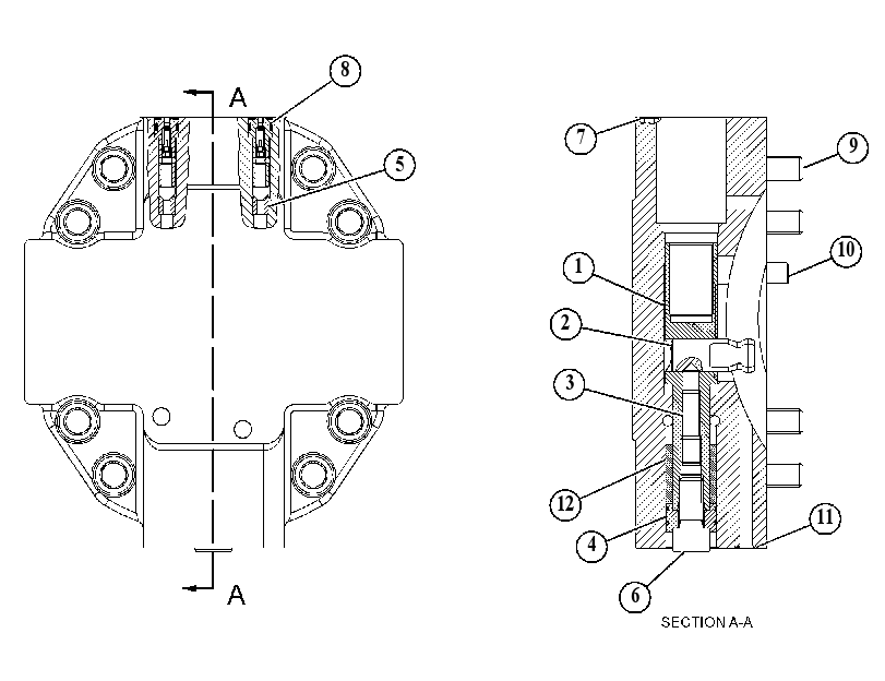 HEAD GP-MOTOR 5783005 CAT