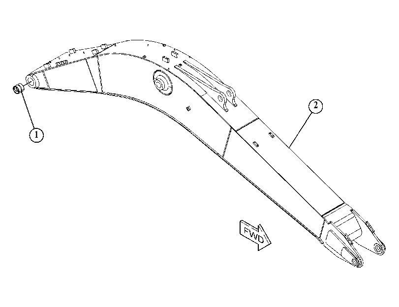 BOOM & BEARING AS 5790014 CAT
