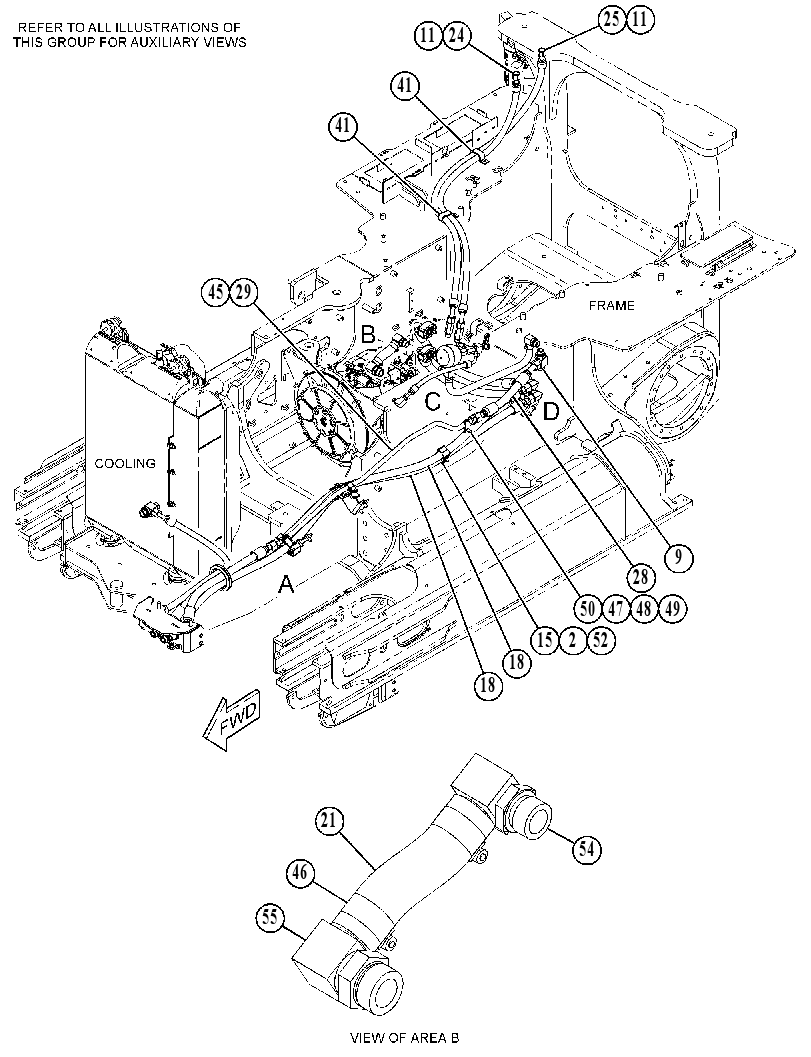 LINES GP-MULCHING HEAD 5515991 CAT